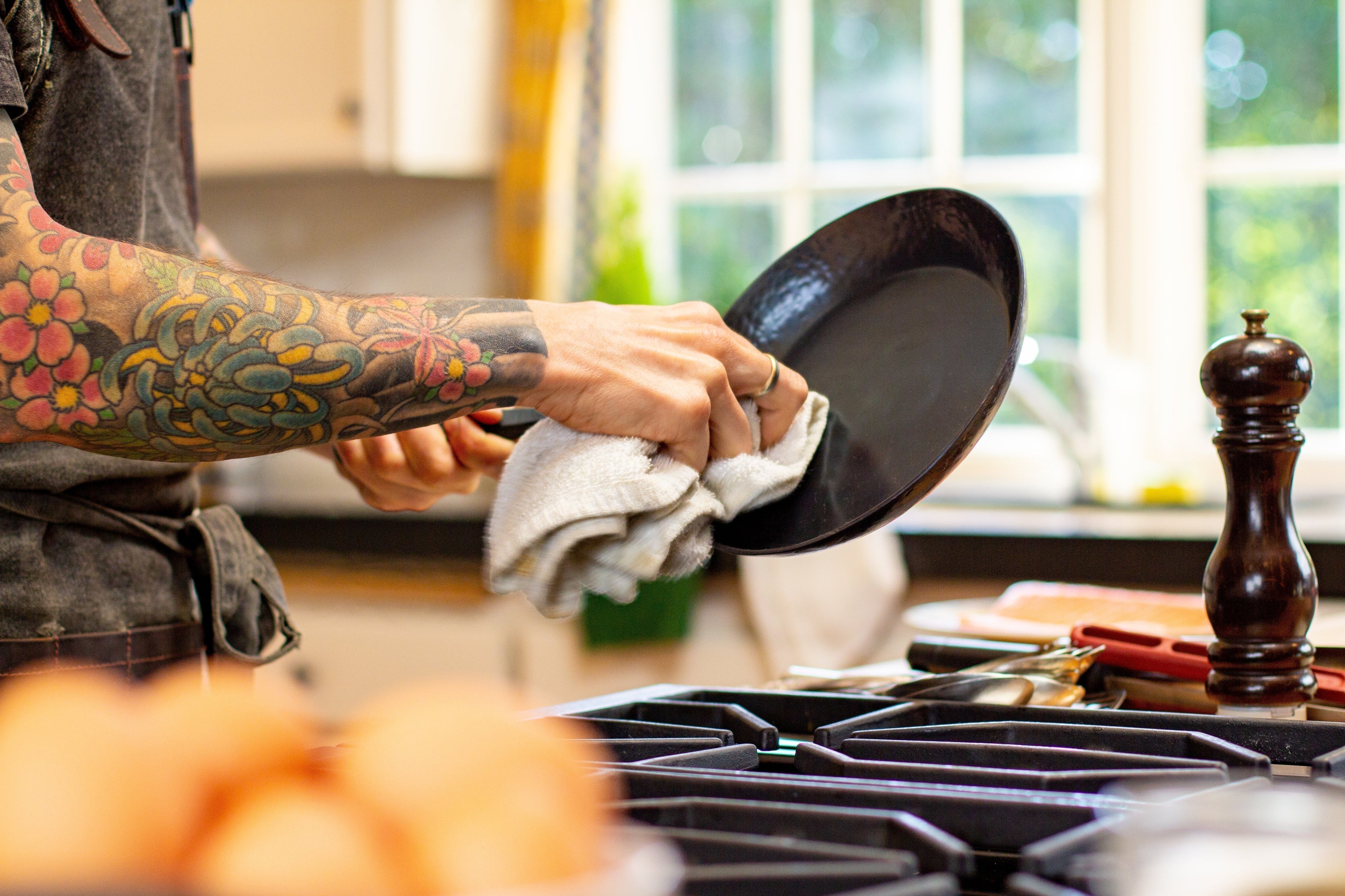 Carbon Steel Pan Seasoning & Care Guide