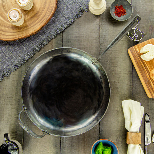 Sonora XL Pan w/ Helper Handle - Santa Barbara Forge